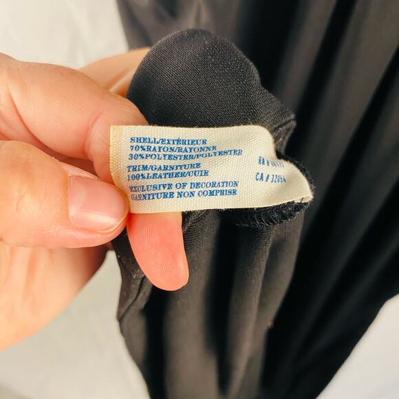 Anthropologie Leifsdottir Black Halter Maxi Dress Size Small - Picture 9 of 12